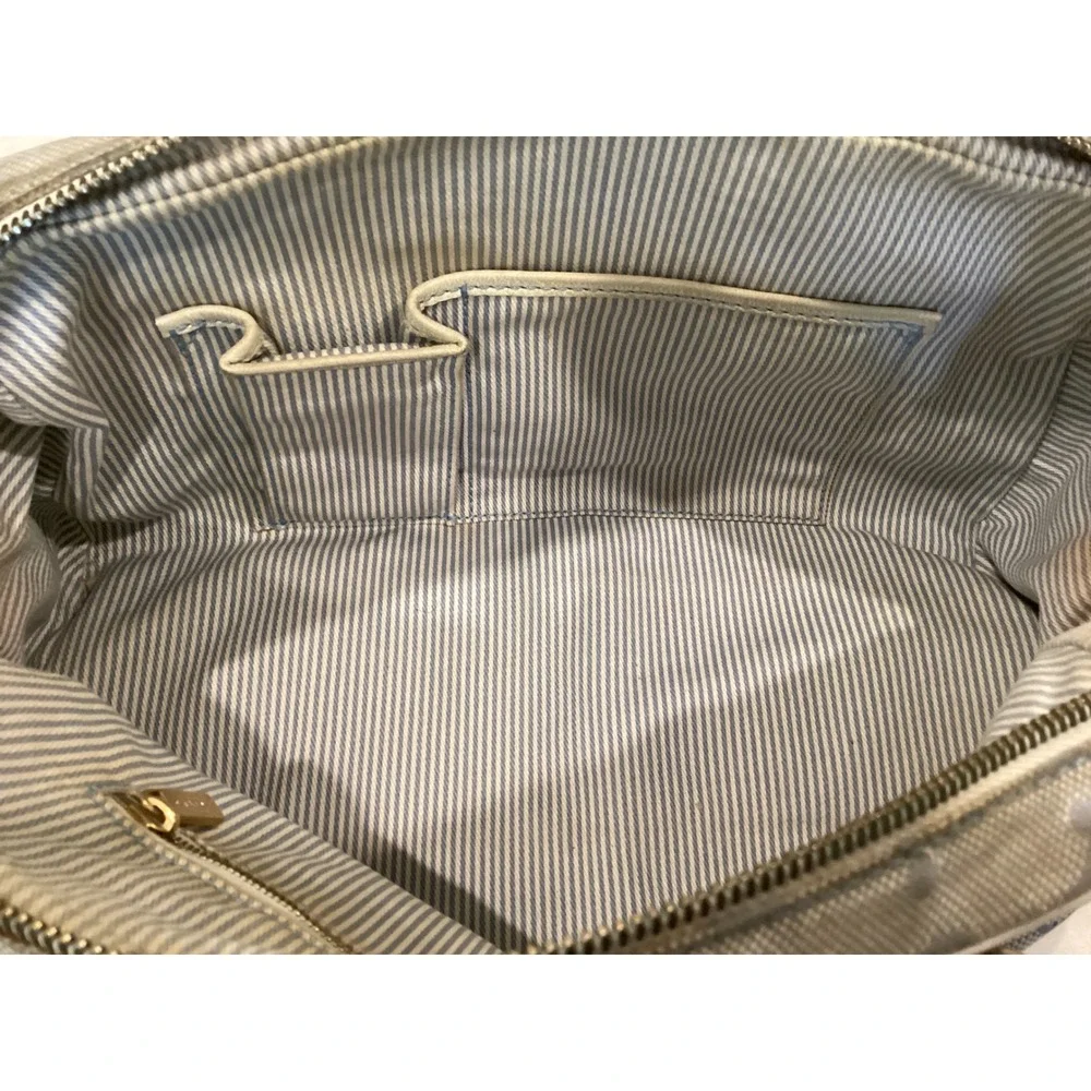 Celine Macadam Boston Bag Satchel Handbag Designer‎ Purse Small
